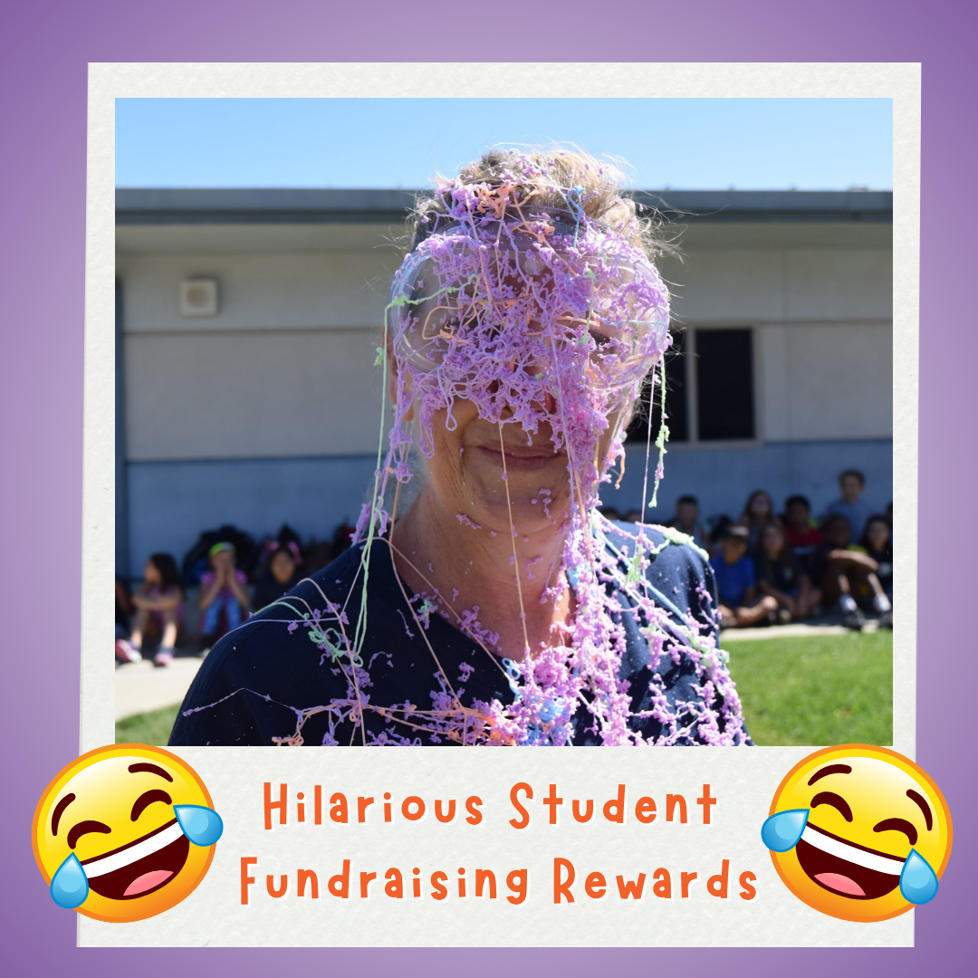 funny student fundraising rewards